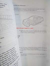 Honda CiRX Shop Manual Body Repair 1988 - Rungon korjauskirja, katson kuvista tarkemmin muut tiedot ja sisällysluettelo