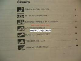 Nissan Mallisarja N12 -Käyttöohjekirja