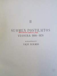 Suomen postilaitoksen historia I-III