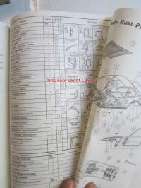 Honda Prelude Shop Manual Chassis maintenance and Repair 1988, Prelude Construction and Function 1988, Prelude Body Repair Manual 1988  - Sisältää Honda Preluden