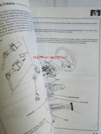Honda Prelude Shop Manual Chassis maintenance and Repair 1988, Prelude Construction and Function 1988, Prelude Body Repair Manual 1988  - Sisältää Honda Preluden