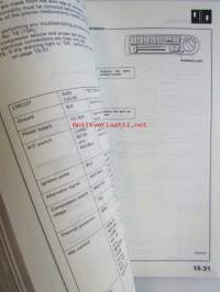 Honda Prelude Shop Manual Chassis maintenance and Repair 1988, Prelude Construction and Function 1988, Prelude Body Repair Manual 1988  - Sisältää Honda Preluden