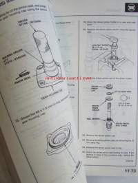 Honda Prelude Shop Manual Chassis maintenance and Repair 1988, Prelude Construction and Function 1988, Prelude Body Repair Manual 1988  - Sisältää Honda Preluden