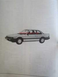 Honda Prelude Shop Manual 2DR Coupe Construction and Function 1983, Prelude 2DR Coupe Supplement 1984, Prelude 2DR Coupe Supplement 1984, Prelude 2DR Coupe