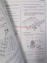 Honda Accord Shop Manual Electrical Wiring Diagram 1988-89, Accord Supplement 1988 an 1989 - Sisältää Honda Accordin 3 eri korjauskirjaa, katso kuvista tarkemmin