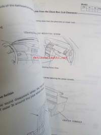 Honda Noise Control Repair Manual, Civic Model Series from 1988, katso kuvista tarkemmin muut tiedot ja sisällysluettelo