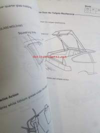 Honda Noise Control Repair Manual, Civic Model Series from 1988, katso kuvista tarkemmin muut tiedot ja sisällysluettelo