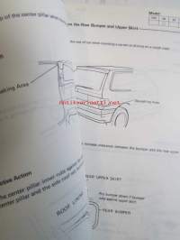 Honda Noise Control Repair Manual, Civic Model Series from 1988, katso kuvista tarkemmin muut tiedot ja sisällysluettelo