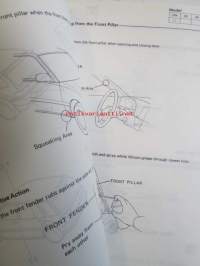 Honda Noise Control Repair Manual, Civic Model Series from 1988, katso kuvista tarkemmin muut tiedot ja sisällysluettelo